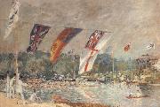 Alfred Sisley Regattas at Molesey oil painting picture wholesale